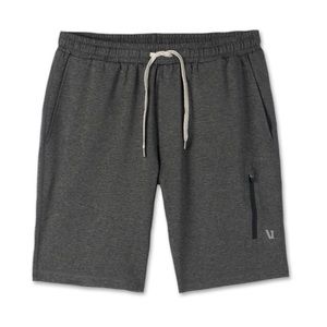 Vuori Sunday Performance Short - MENS - Charcoal Heather - XL